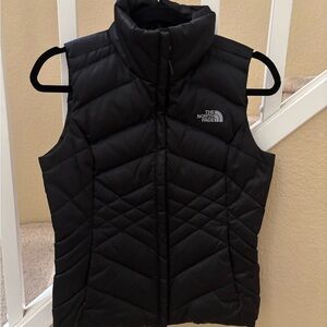 The North Face Black Puffer Vest